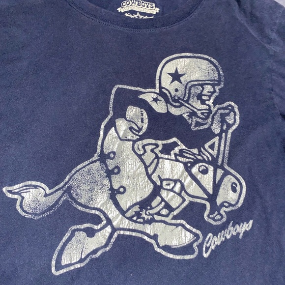 Dallas Cowboys Throwback Logo T shirt sz M - Picture 3 of 4